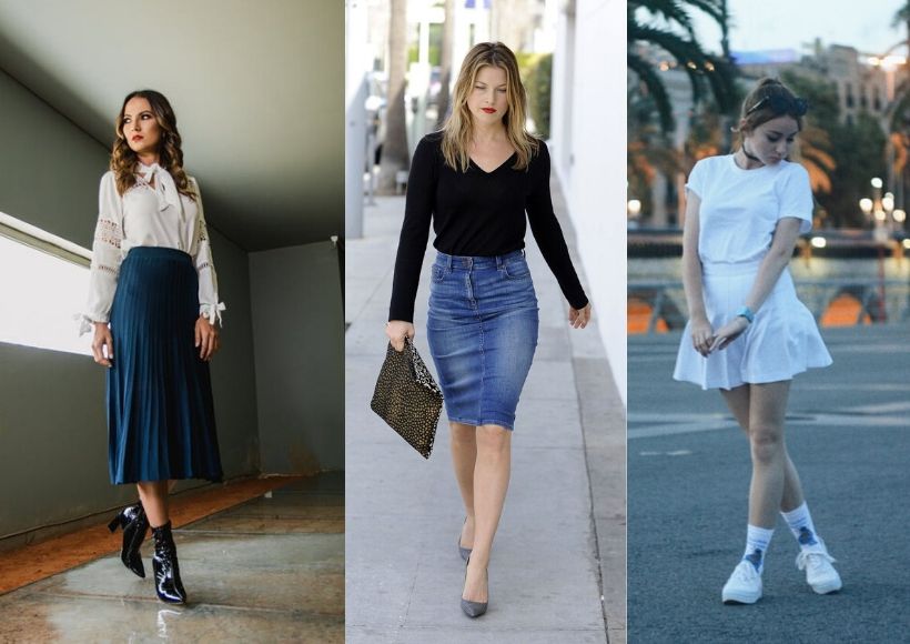 type of skirts