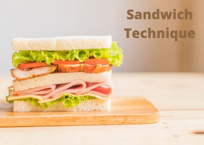 Sandwich Technique